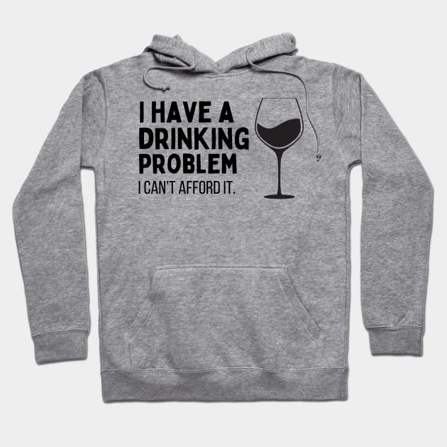 Dark Drinking Humor Jokes For Dad Hoodie by Mochabonk